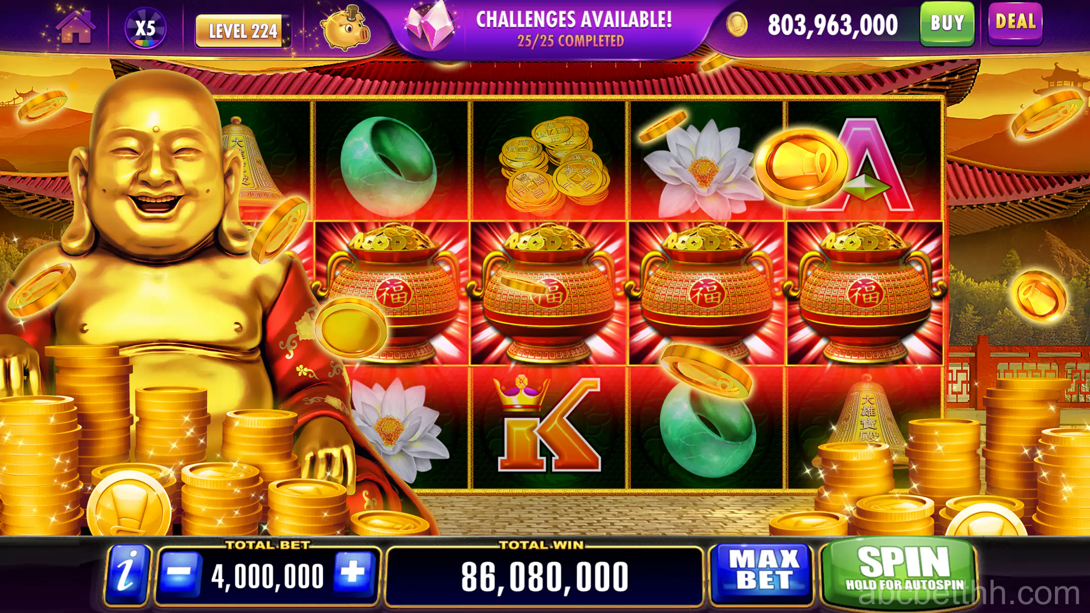 Página de login do aplicativo ABC Bet